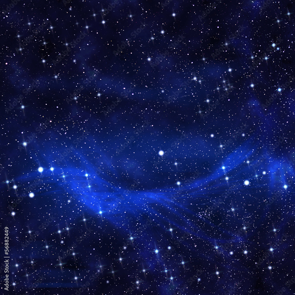 Fototapeta starry in the night sky