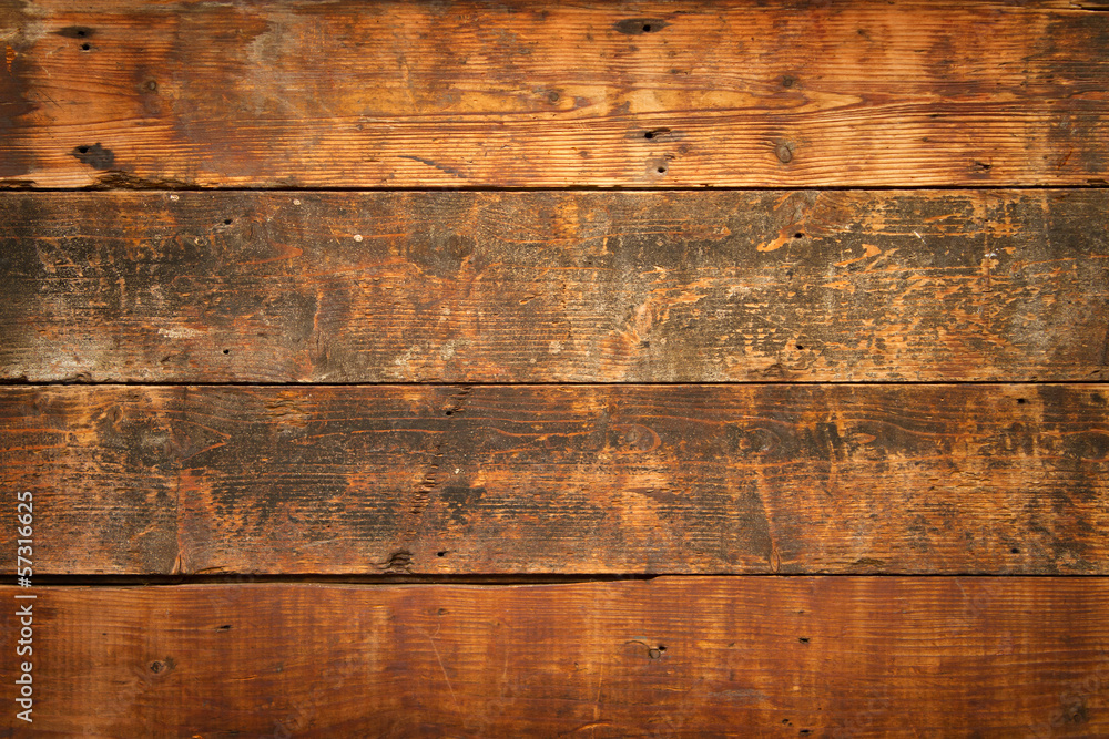 Fototapeta old weathered wooden boards