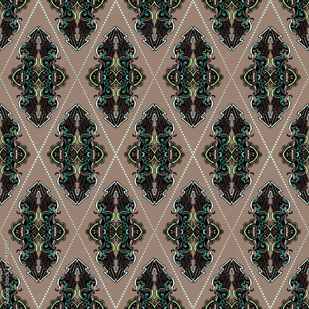 Tapeta Seamless abstract pattern
