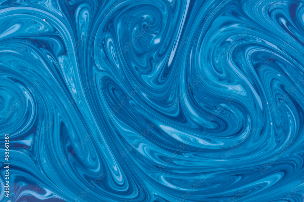 Obraz na płótnie turquoise watercolor marble