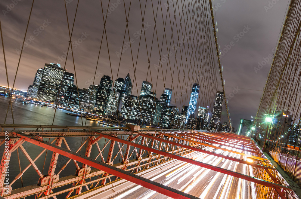 Obraz Kwadryptyk New York City - Manhattan