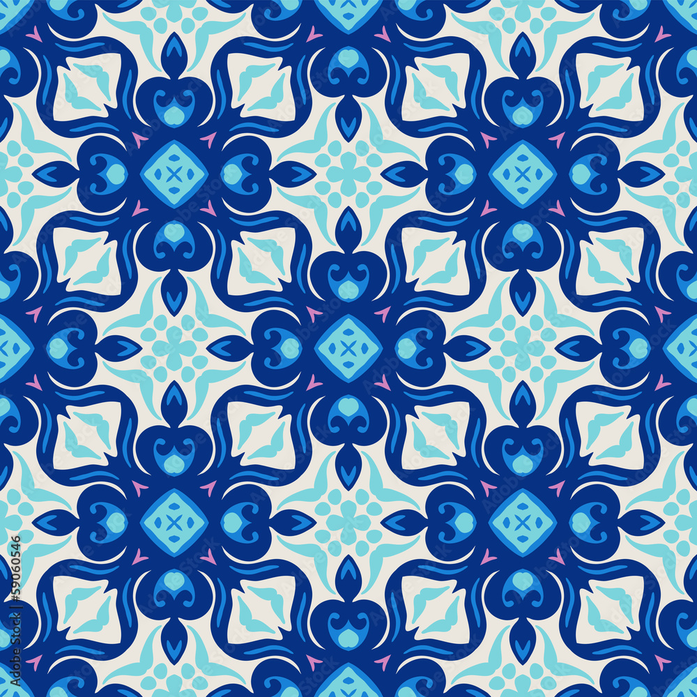 Tapeta Seamless pattern tiled gift