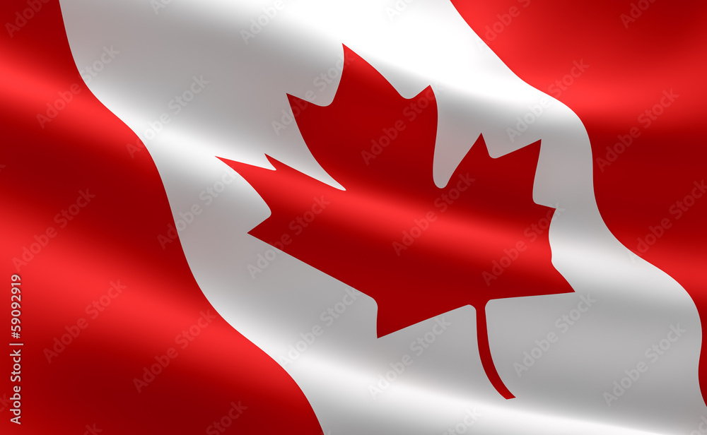 Fototapeta Canadian flag