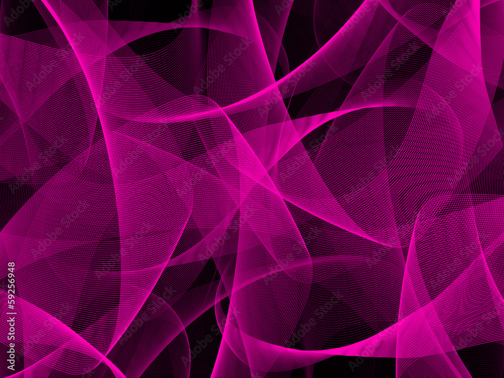 Obraz Tryptyk Abstract purple 3d background