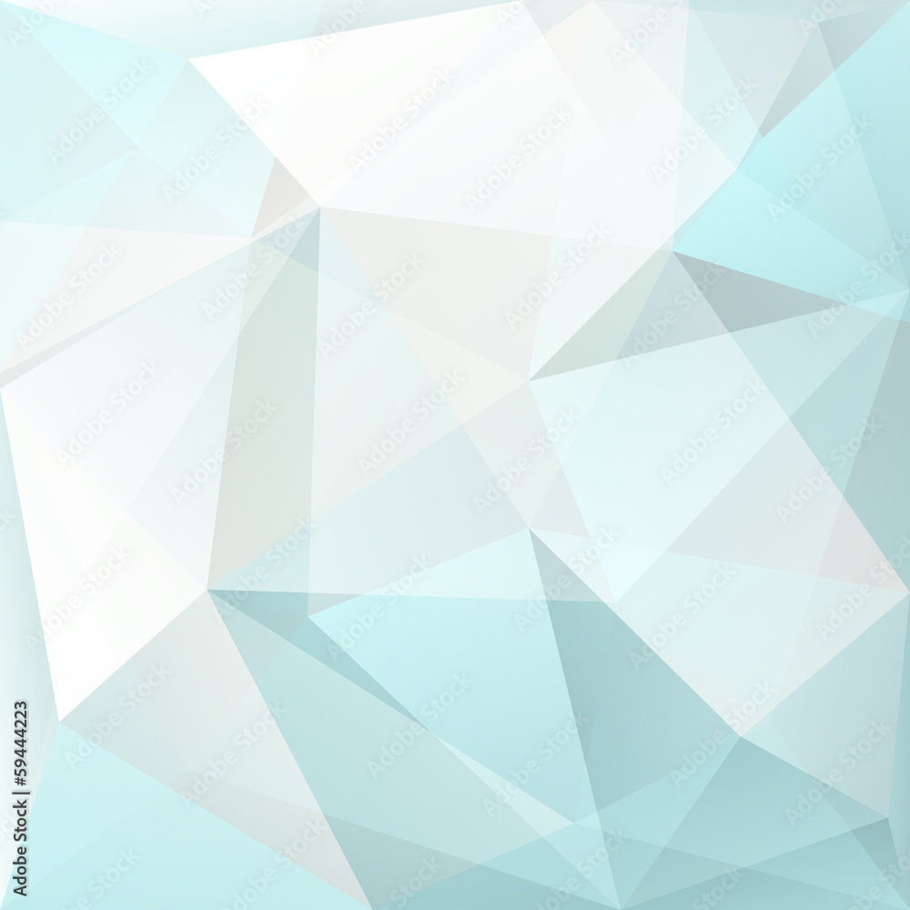 Obraz Pentaptyk abstract triangle background,