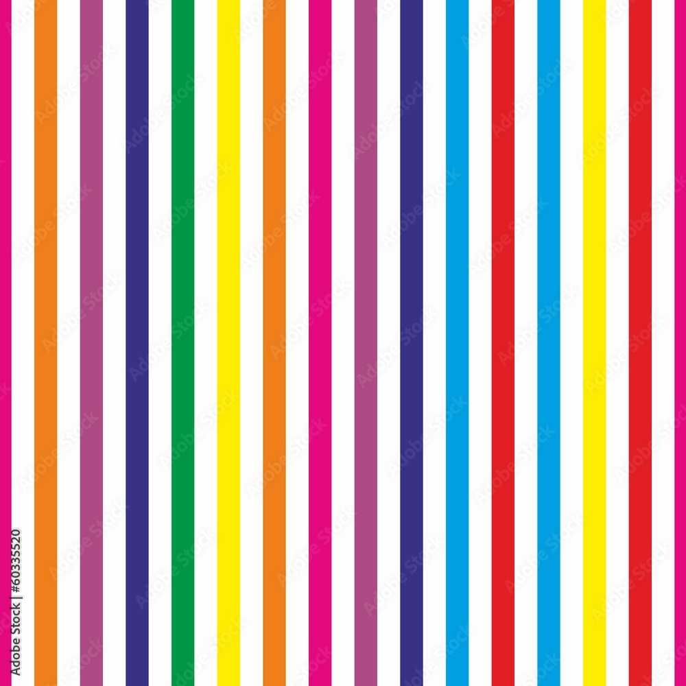 Fototapeta Seamless colorful stripes