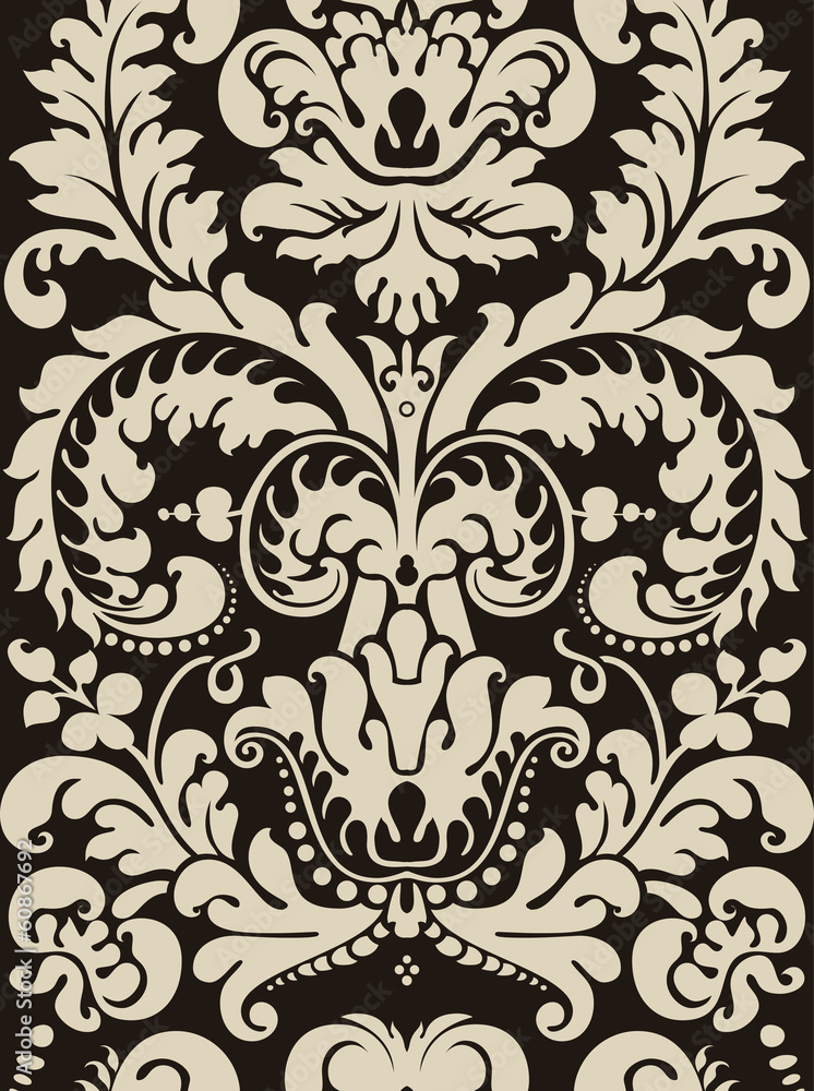 Obraz Dyptyk Floral pattern