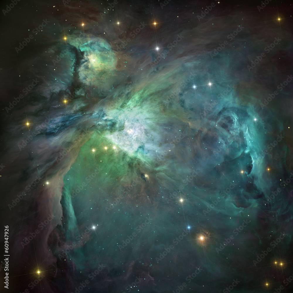 Fototapeta Orion nebula in deep space.