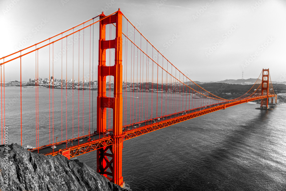 Obraz Dyptyk Golden Gate, San Francisco,