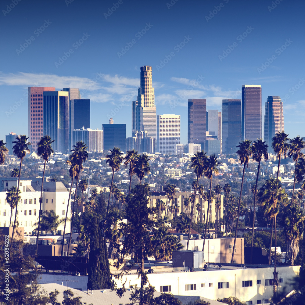 Obraz Tryptyk City of Los Angeles,