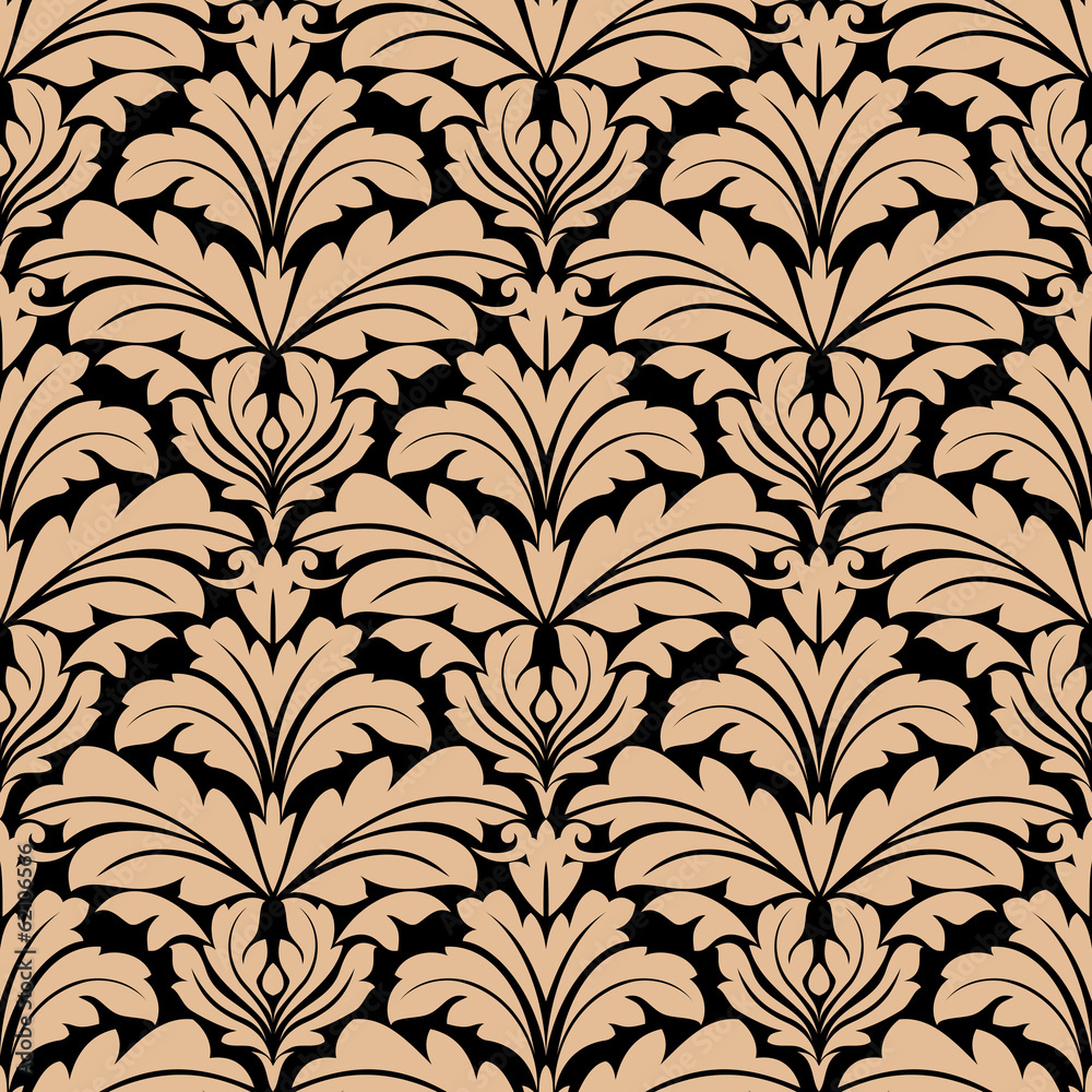 Tapeta Seamless pattern of beige