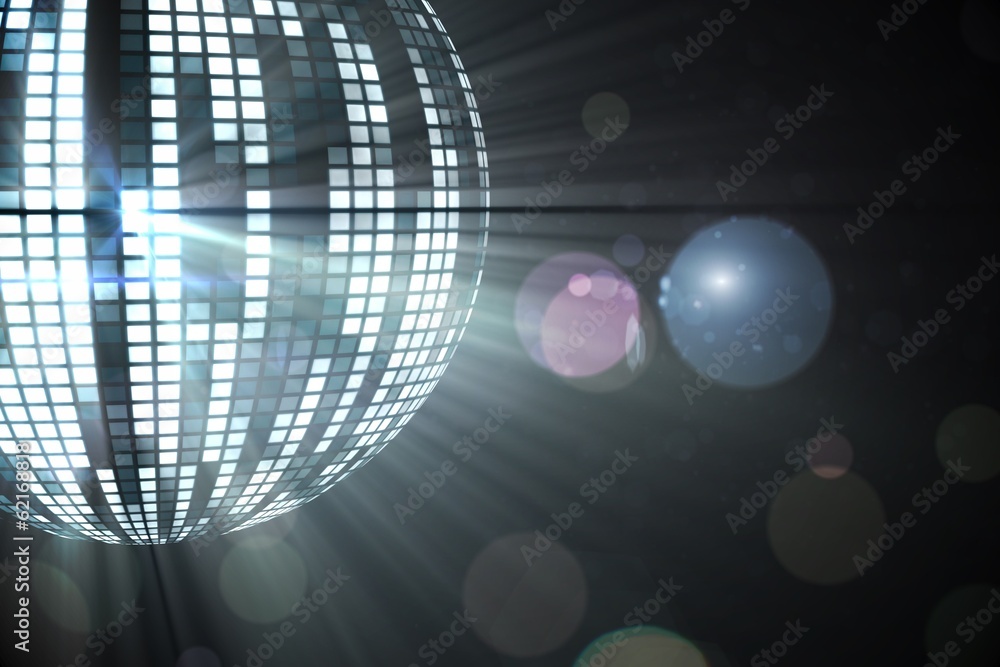 Obraz Kwadryptyk Cool disco ball design