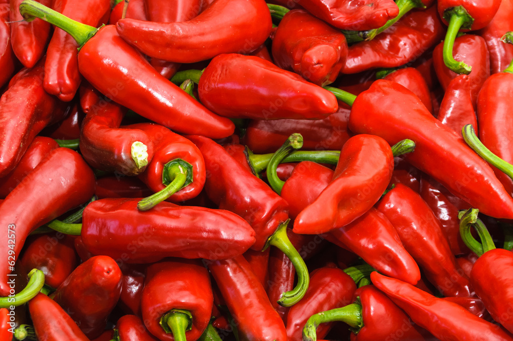 Obraz Pentaptyk Espelette peppers