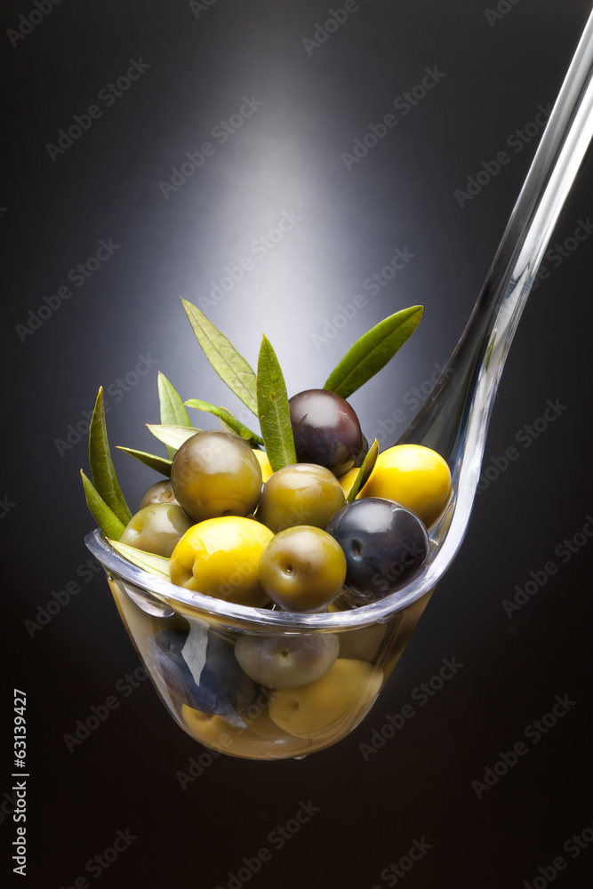 Obraz Tryptyk olives