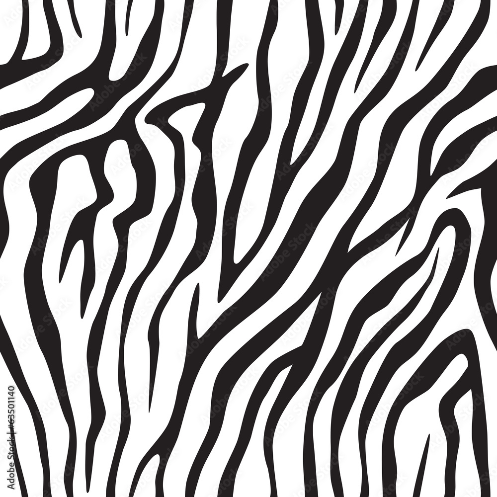Tapeta Zebra stripes texture seamless