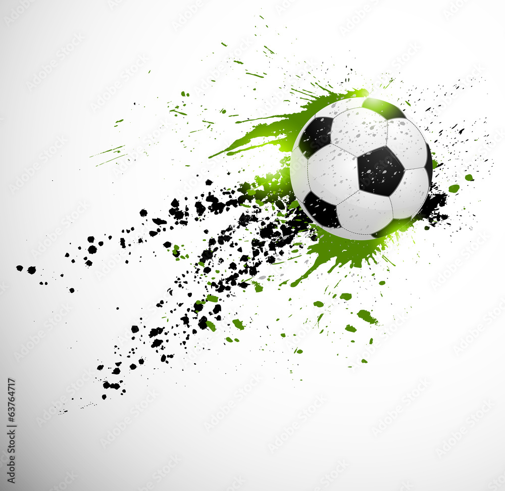 Fototapeta Soccer design