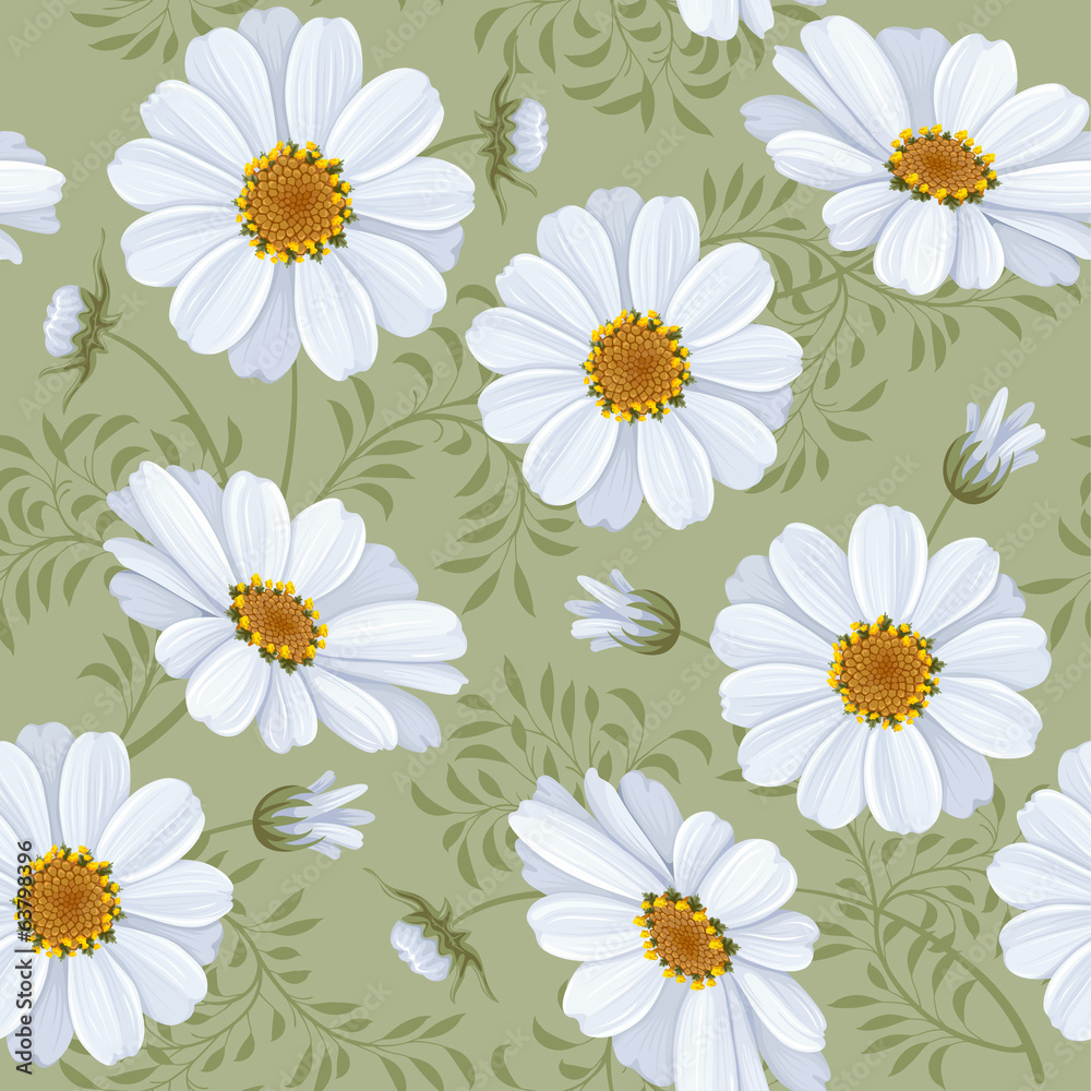 Tapeta Floral seamless pattern -