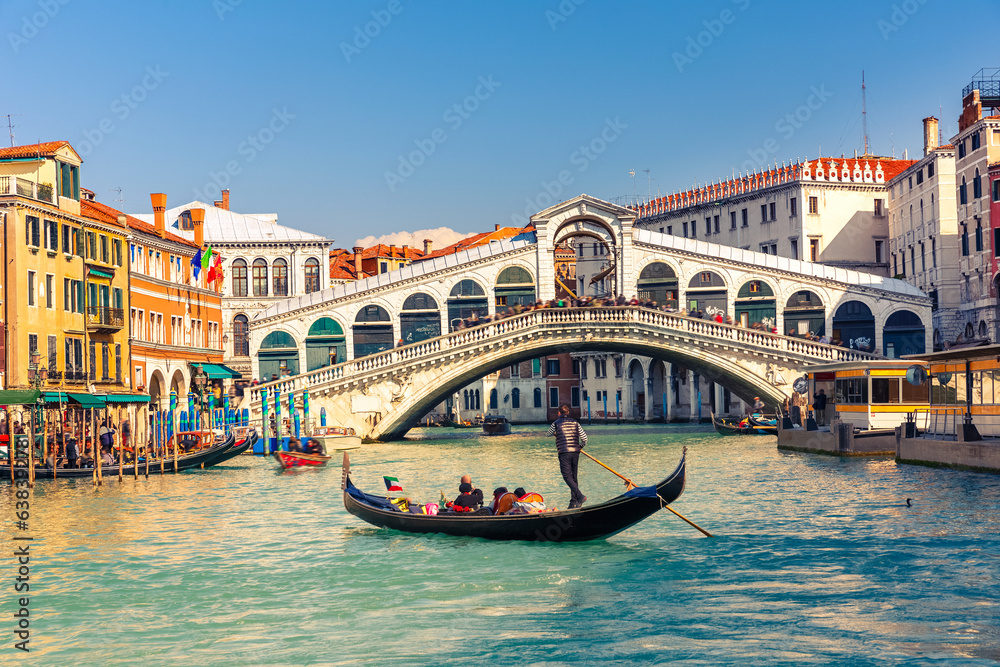 Obraz Pentaptyk Rialto Bridge in Venice