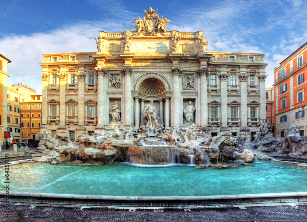 Fototapeta Trevi Fountain, rome, Italy.