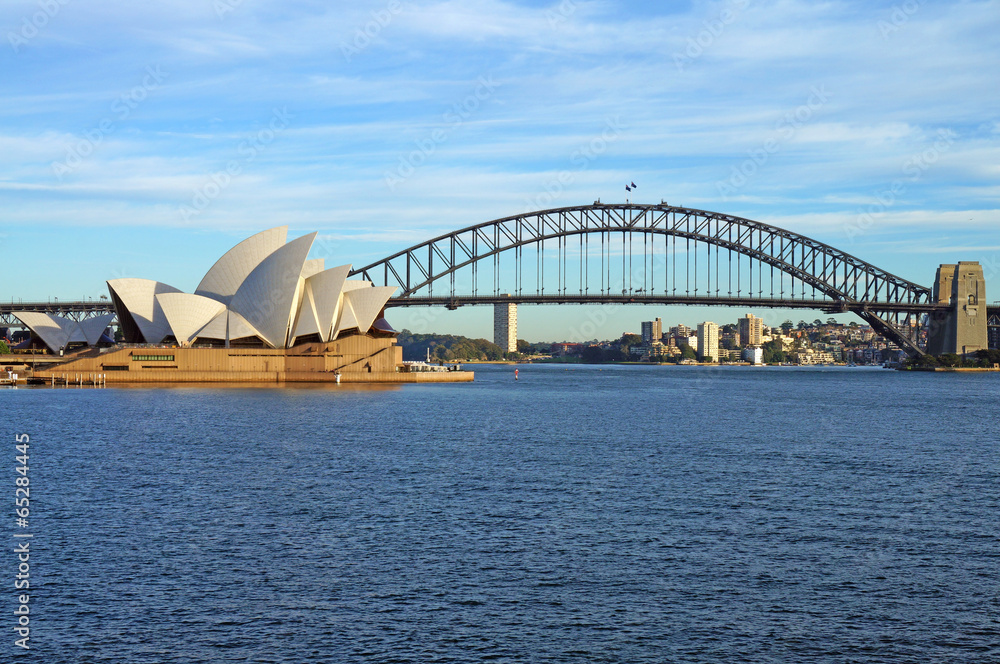 Obraz Pentaptyk The Sydney Harbour Bridge and