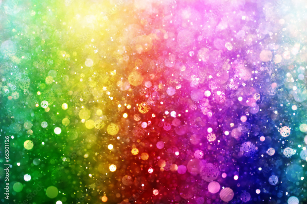 Obraz Tryptyk Rainbow of lights