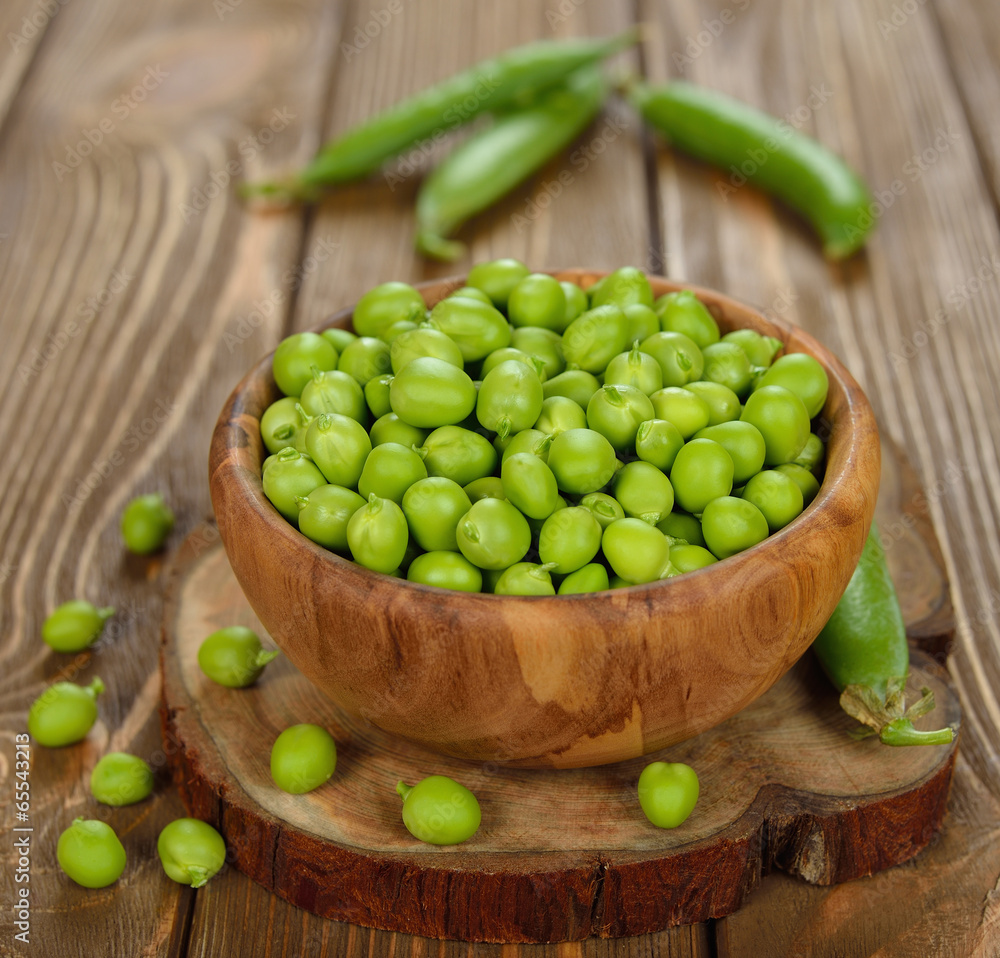 Fototapeta green peas