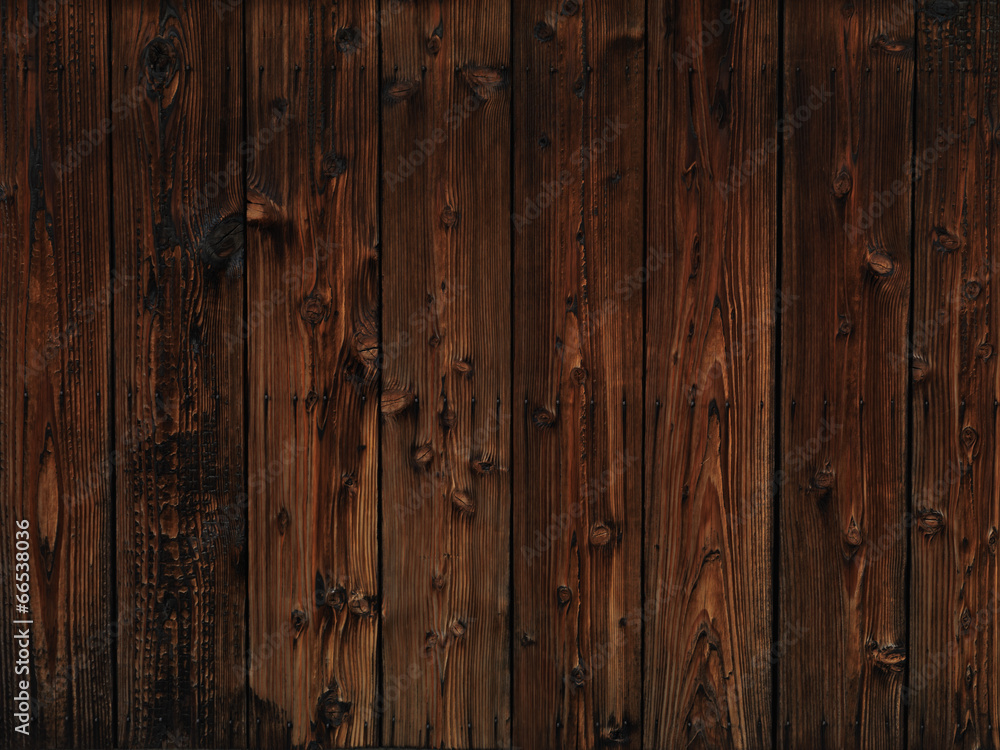 Fototapeta Old dark wood texture