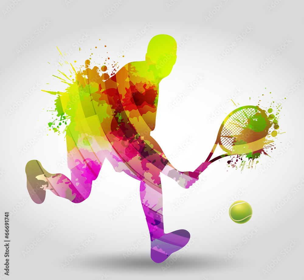 Fototapeta Tennis, competizione, torneo