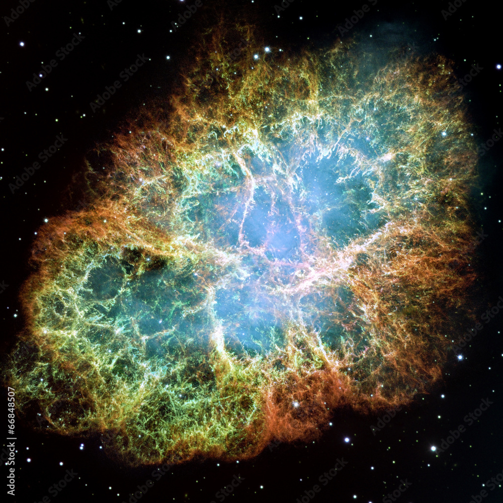 Obraz Kwadryptyk Crab Nebula