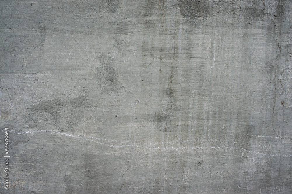 Fototapeta Cracked old gray cement