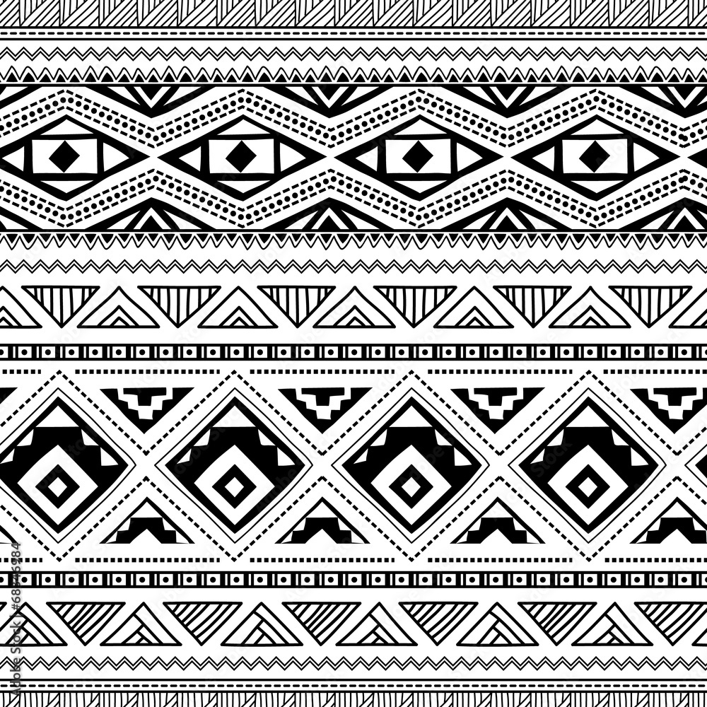 Fototapeta Ethnic ornamental textile