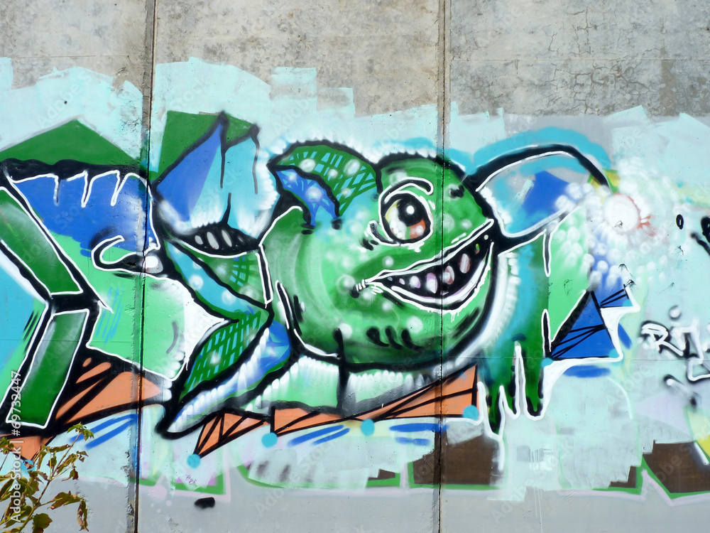 Fototapeta Toothy fish