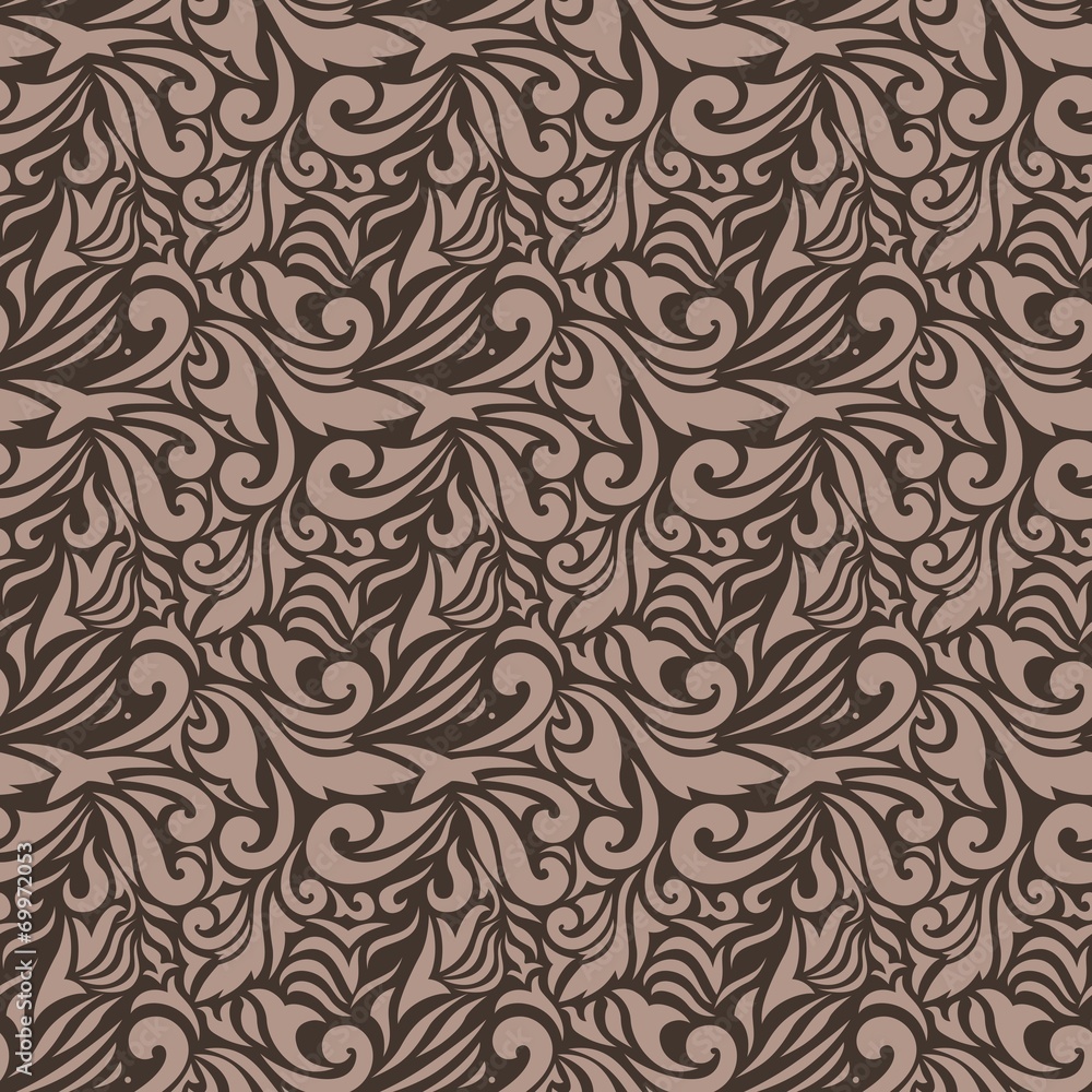 Tapeta Vintage morocco pattern