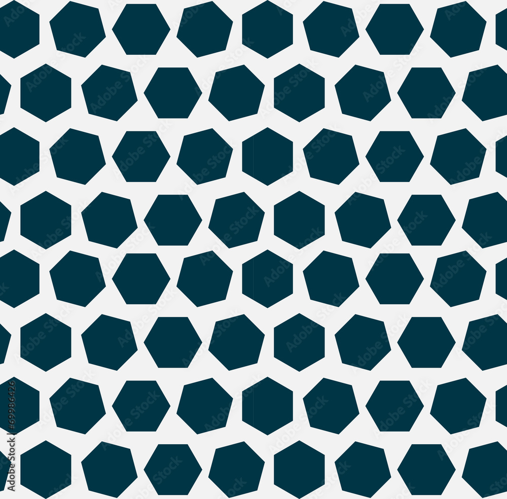 Tapeta Hexagons texture with lines.