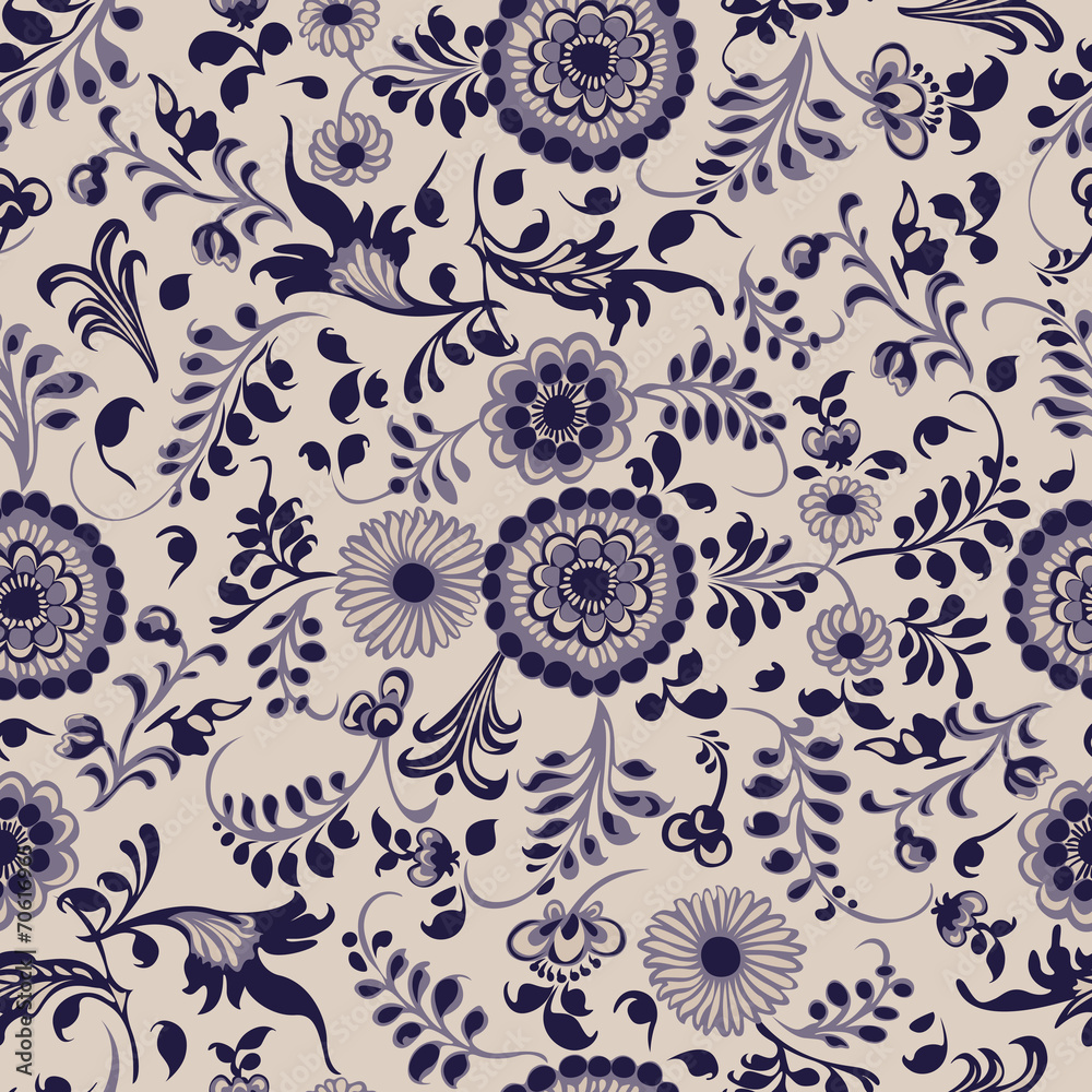 Tapeta Seamless pattern, floral