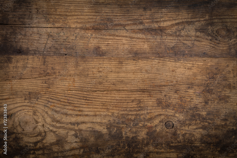 Fototapeta Brown wood texture. Abstract