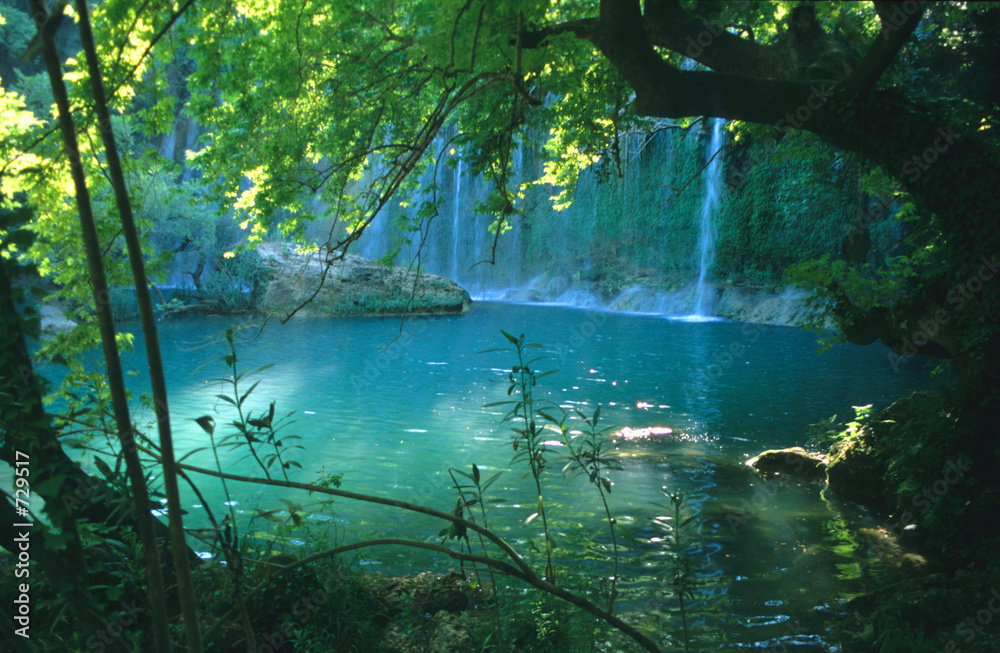 Fototapeta türkei_kurshunglu wasserfälle