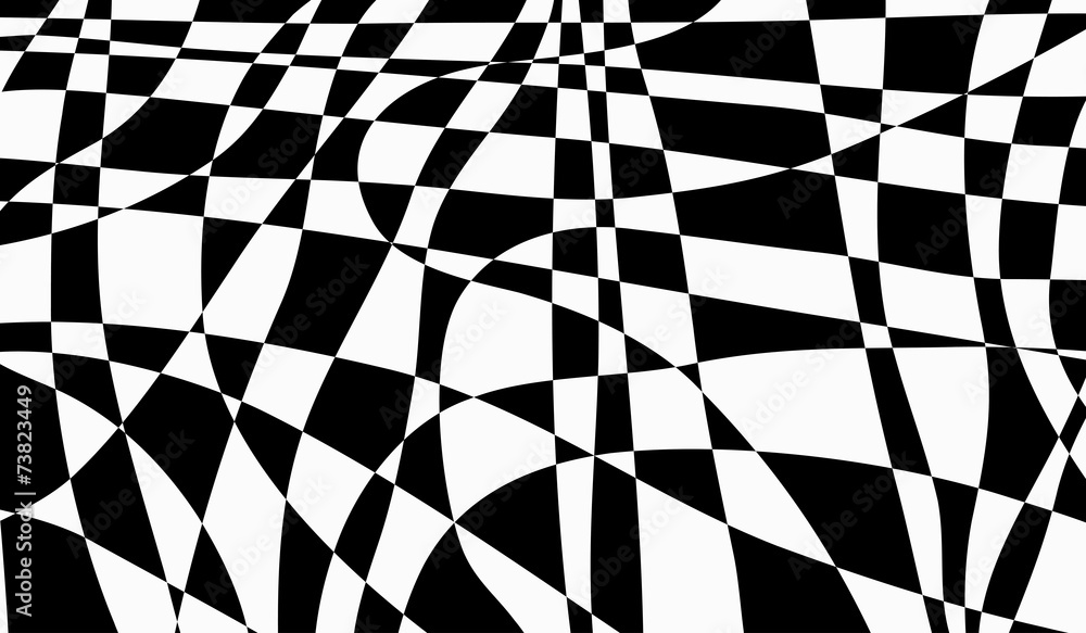 Fototapeta Black and white abstract