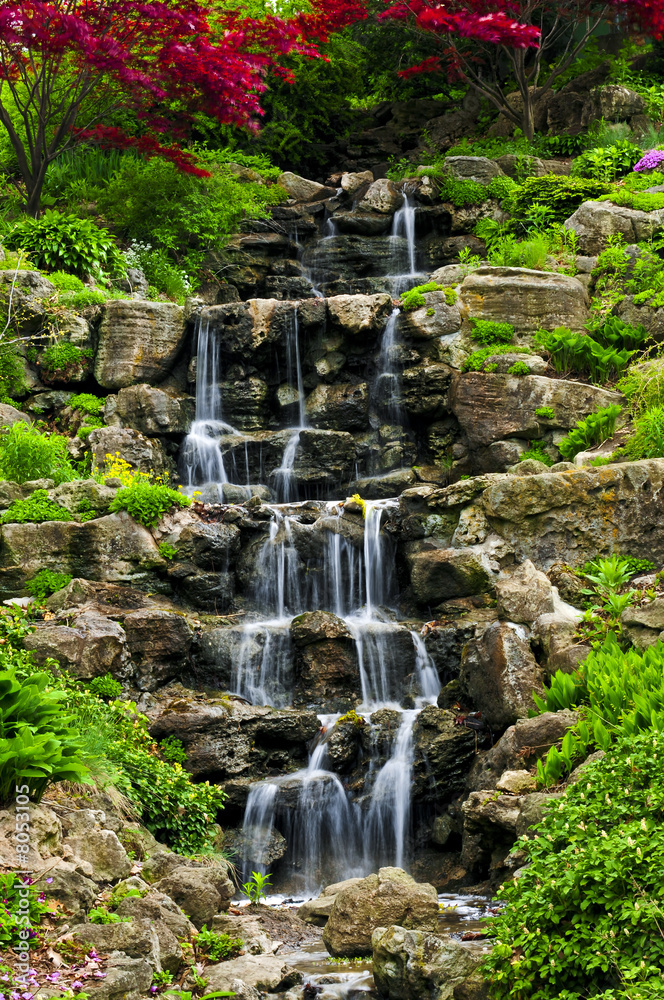 Fototapeta Cascading waterfall