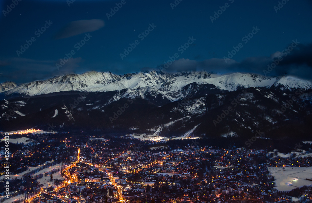 Fototapeta Panorama Zakopane