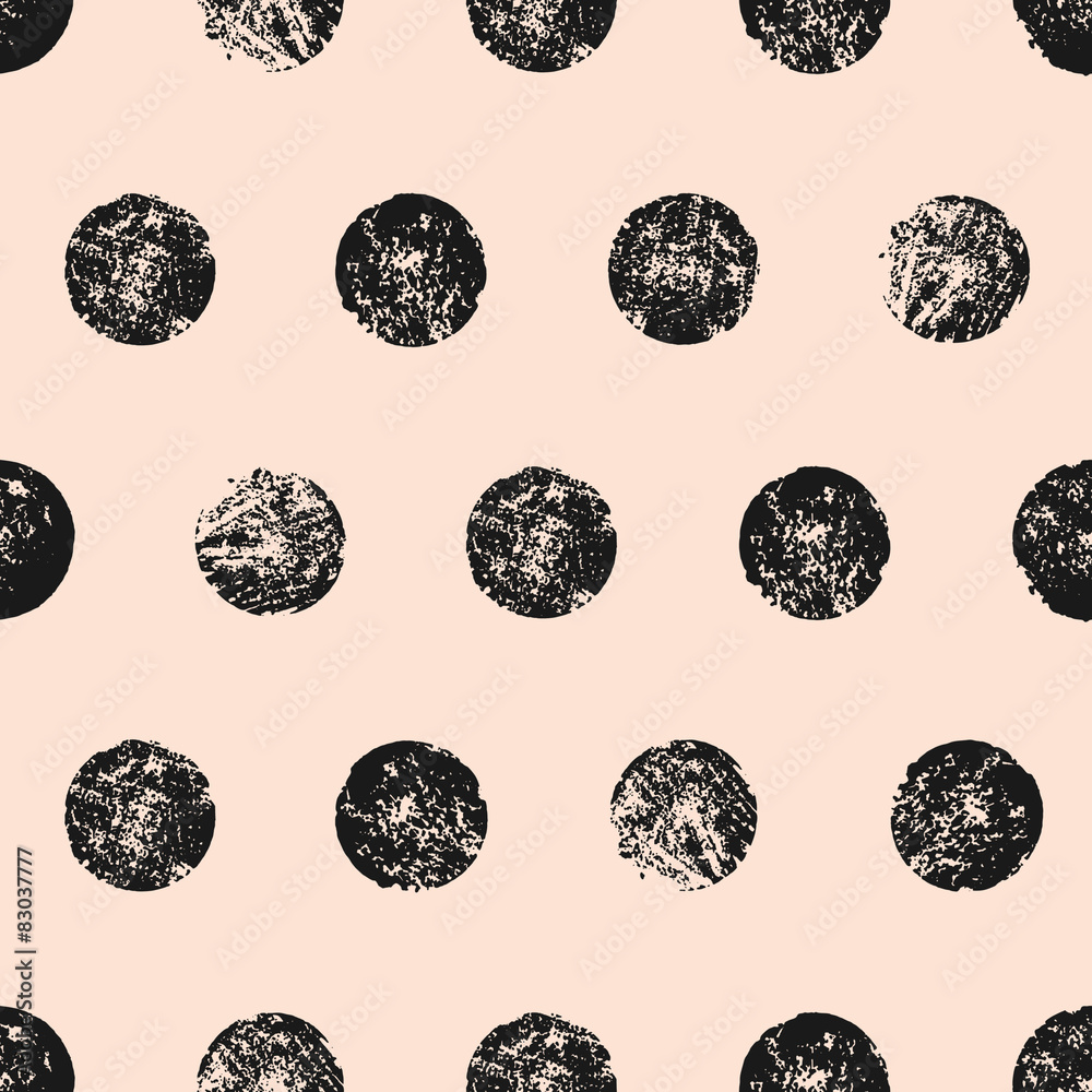 Tapeta Abstract Round Shapes Seamless