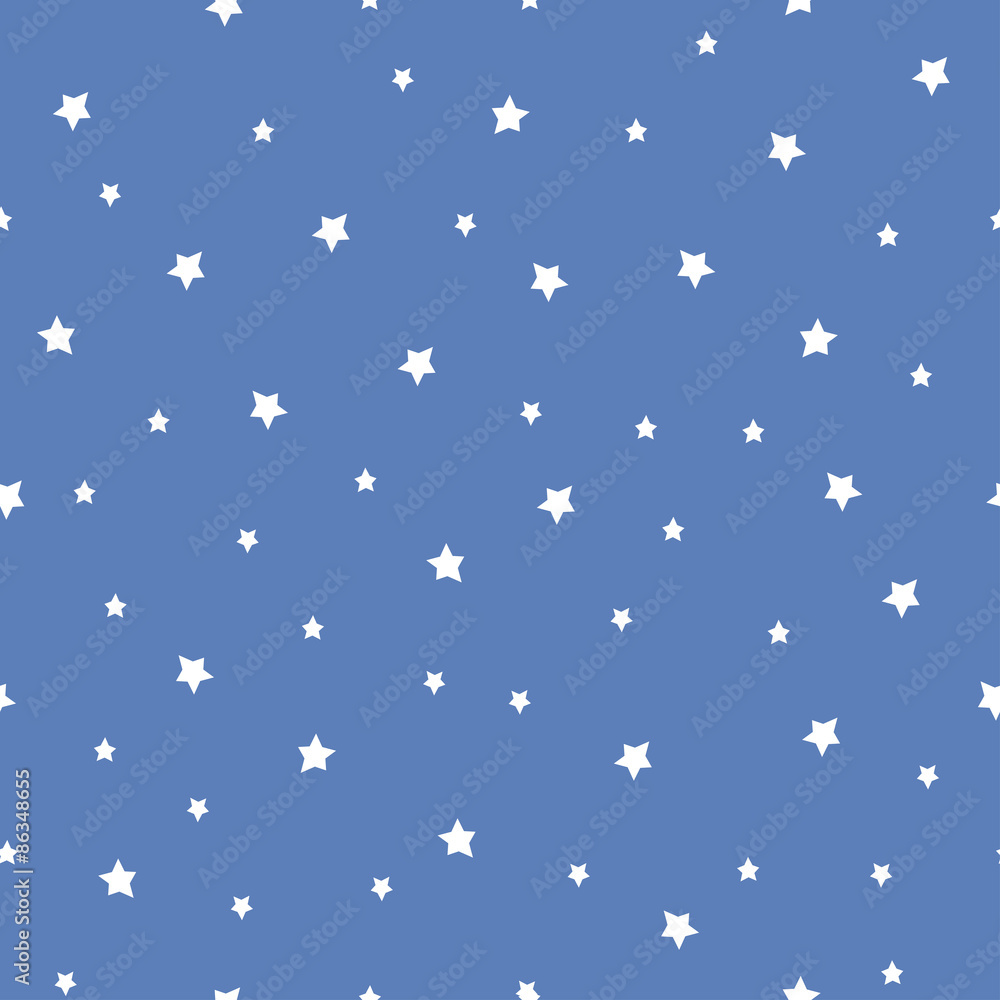 Fototapeta Seamless pattern with stars on