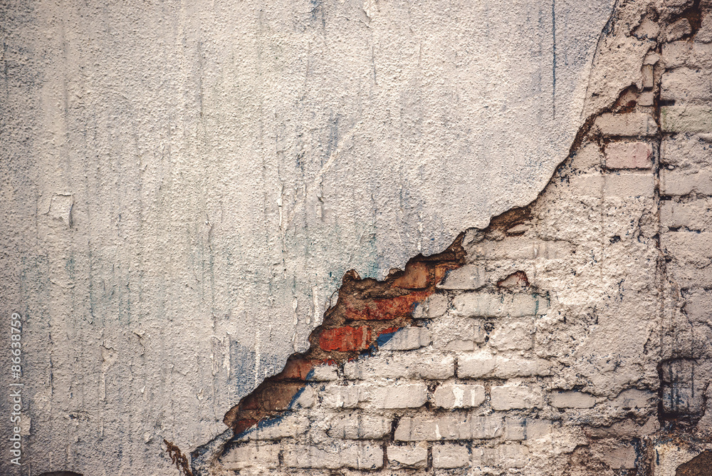 Obraz Kwadryptyk Rustic Grunge Concrete Wall