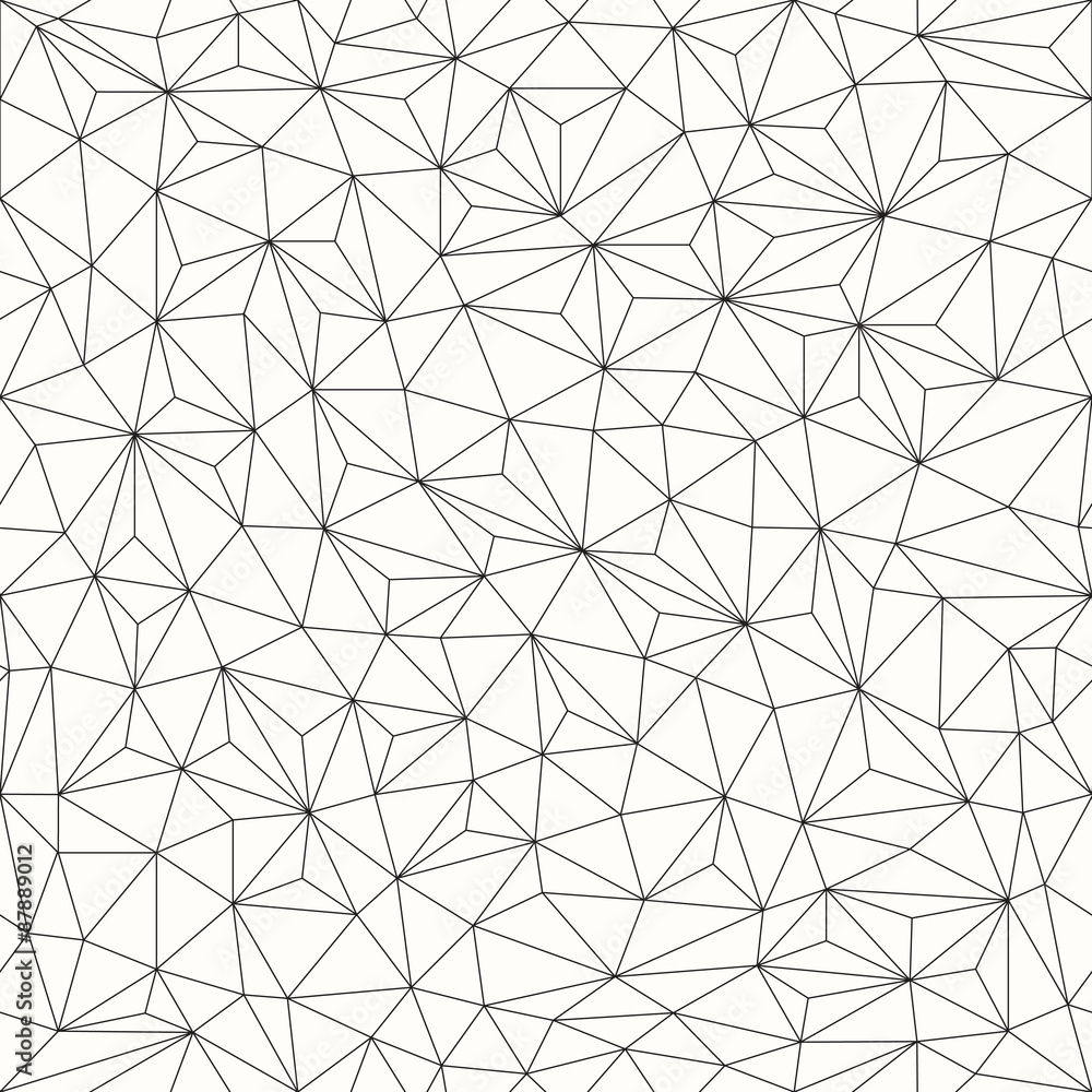 Fototapeta Triangles background, seamless