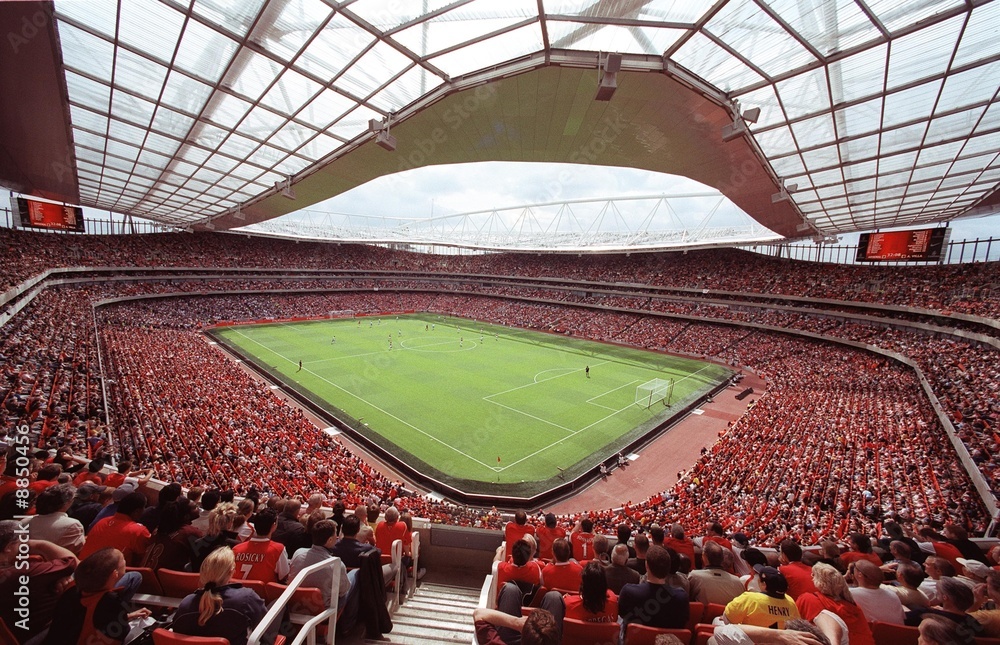 Obraz Tryptyk Emirates Football Stadium View
