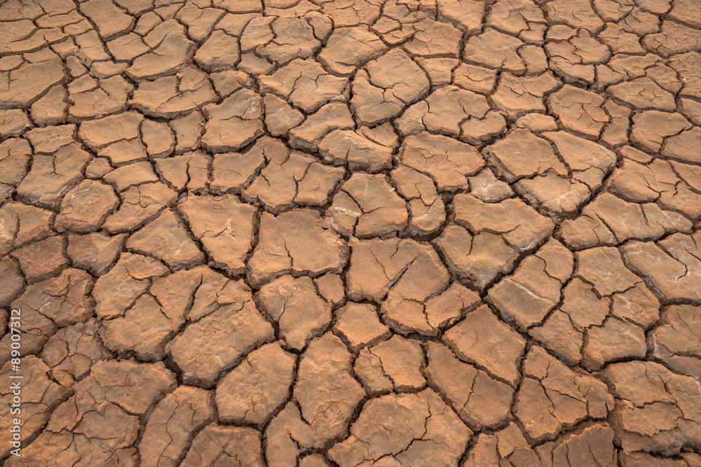 Obraz Tryptyk drought land