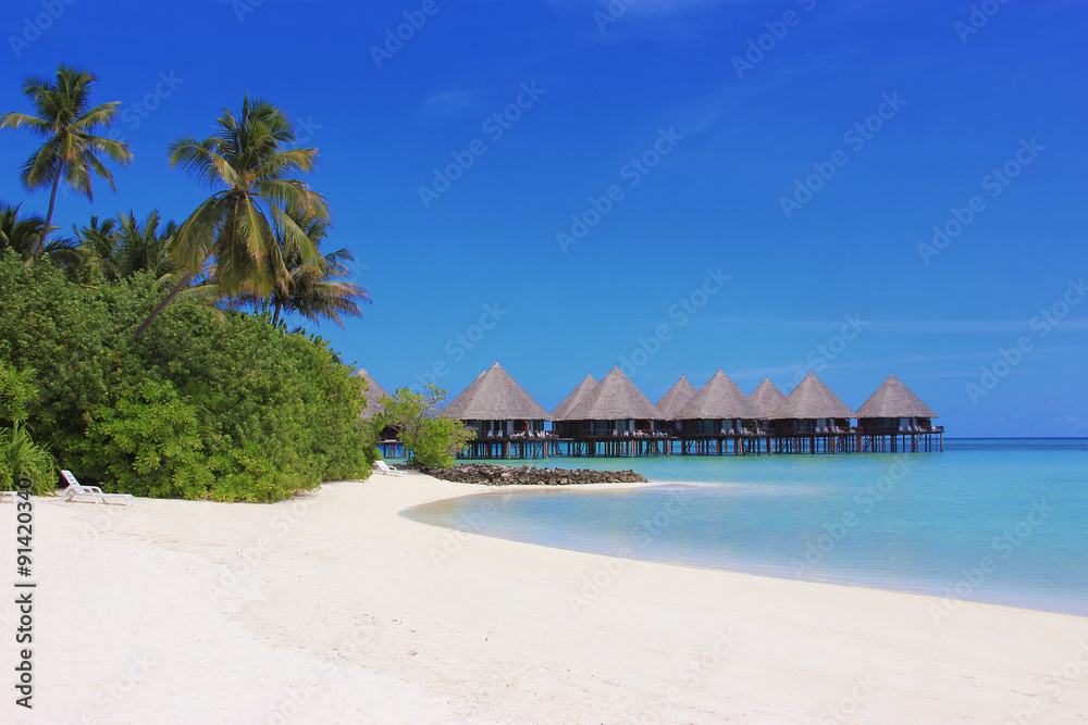 Fototapeta Maldves paradise
