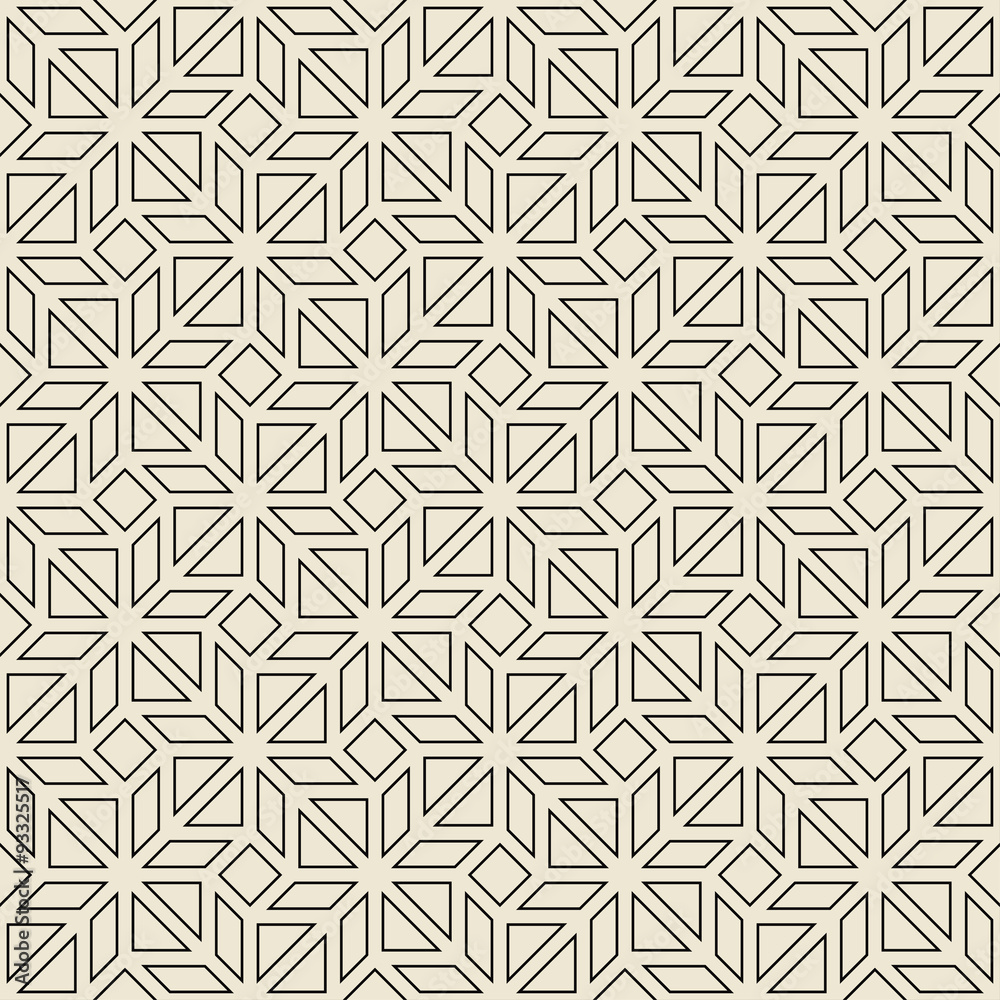 Fototapeta classic geometric pattern