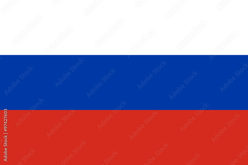Fototapeta Flag of Russia