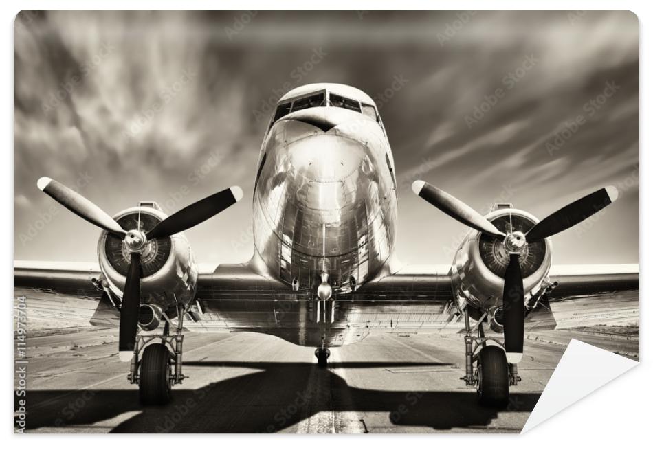 Fototapeta vintage airplane